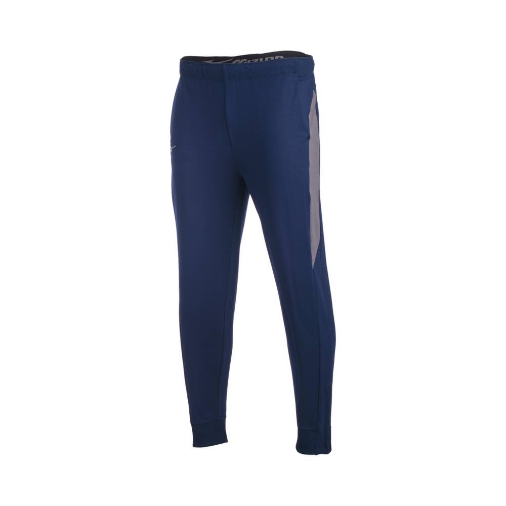 Pantaloni Mizuno Training Elite Uomo - Blu Marino/Grigie - 04536-OWZY